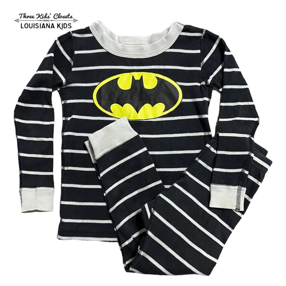 Hanna Andersson Sz 100 (4) Batman Pajamas